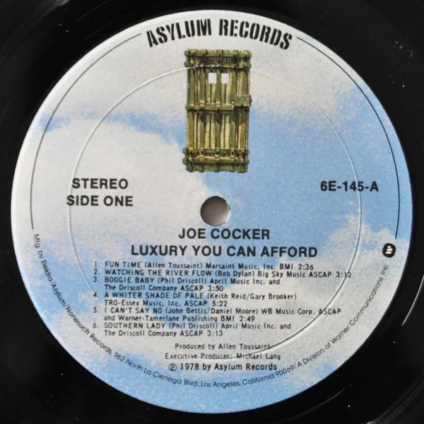 Joe Cocker - Luxury You Can Afford (LP, Album, Mon) (Very Good Plus (VG+)) - Image 3