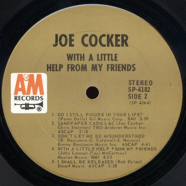 Joe Cocker - With A Little Help From My Friends (LP, Album, Ter) (Very Good Plus (VG+)) - Image 5