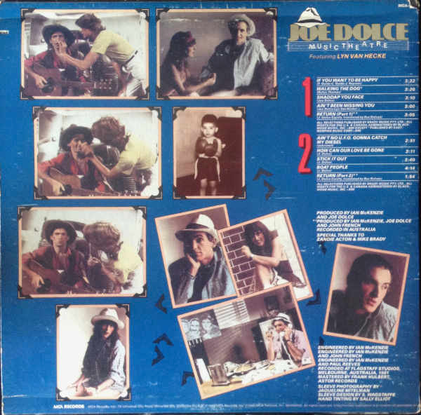 Joe Dolce - Shaddap You Face (LP, Album, Pin) (Very Good (VG)) - Image 2