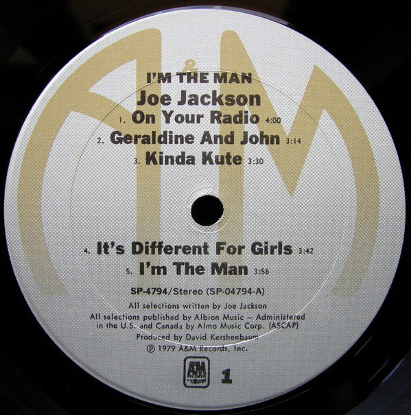 Joe Jackson - I'm The Man (LP, Album, Pit) (Very Good Plus (VG+)) - Image 3