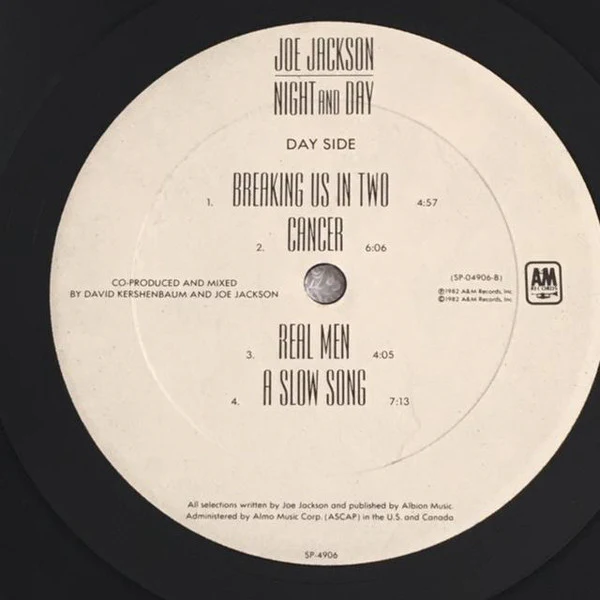 Joe Jackson - Night And Day (LP, Album, EDP) (Very Good Plus (VG+)) - Image 5