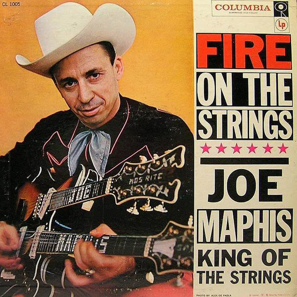 Joe Maphis - Fire On The Strings (LP, Album) (Very Good Plus (VG+))