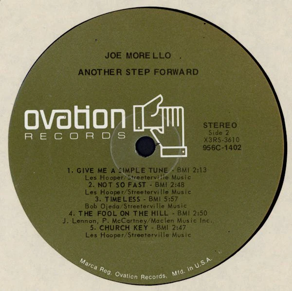 Joe Morello - Another Step Forward (LP, Album) (Near Mint (NM or M-)) - Image 4