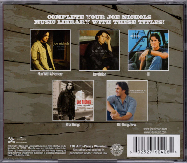Joe Nichols - Greatest Hits (CD, Comp) (Near Mint (NM or M-)) - Image 5
