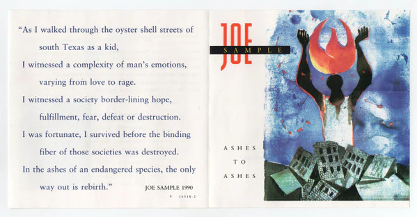 Joe Sample - Ashes To Ashes (CD, Album) (Very Good Plus (VG+)) - Image 3