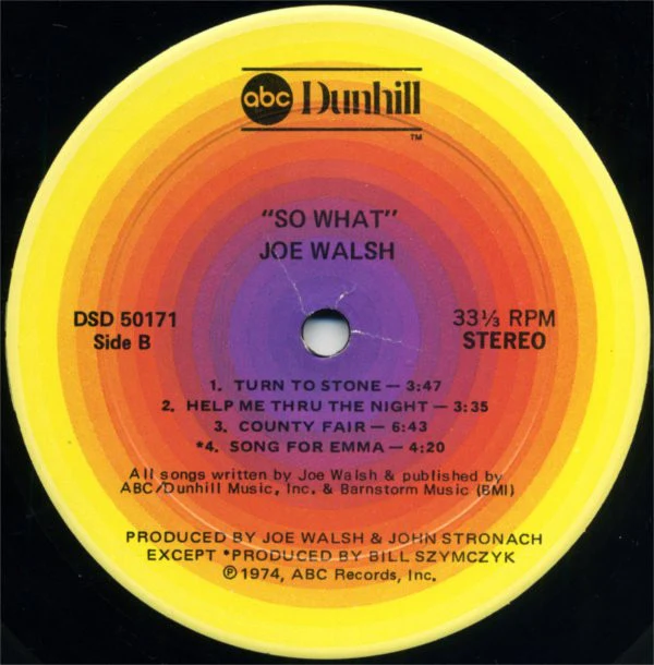 Joe Walsh - So What (LP, Album, Pit) (Very Good (VG)) - Image 4
