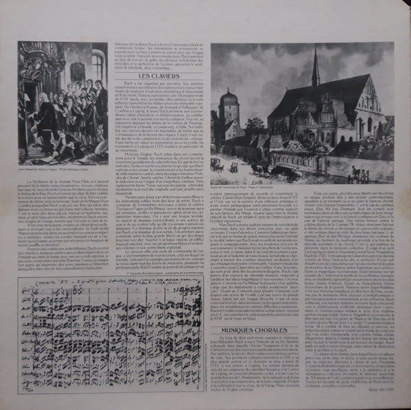 Johann Sebastian Bach - 24 Pièces Célèbres Et populaires Dans Leur Version Originale (3xLP, Comp, Box) (Near Mint (NM or M-)) - Image 4