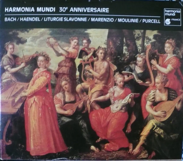 Johann Sebastian Bach, Georg Friedrich Händel, Monastère Bénédictin Chevetogne, Luca Marenzio, Étienne Moulinié, Henry Purcell - Harmonia Mundi 30e Anniversaire (6xCD + Box, Comp) (Very Good Plus (VG+))