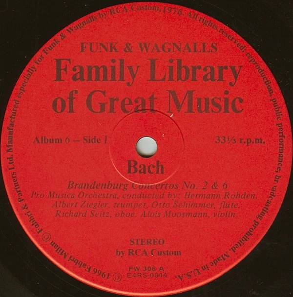 Johann Sebastian Bach - The Brandenburg Concertos No. 2 & No. 6,  The Clavier Concerto In D Minor (LP, Comp) (Very Good Plus (VG+)) - Image 3