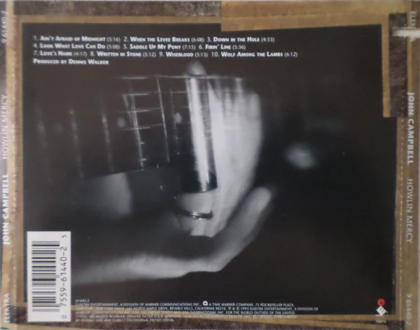 John Campbell - Howlin' Mercy (CD, Album) (Very Good Plus (VG+)) - Image 3