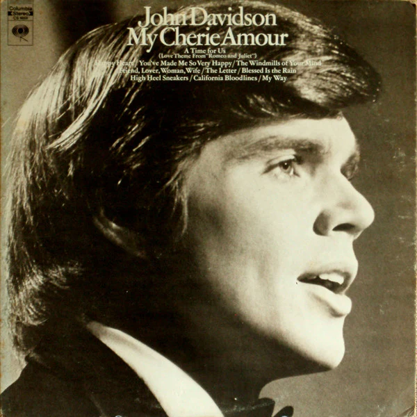 John Davidson - My Cherie Amour (LP, Album) (Very Good Plus (VG+))