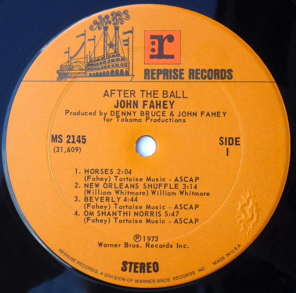 John Fahey & His Orchestra - After The Ball (LP, Album) (Very Good Plus (VG+)) - Image 3
