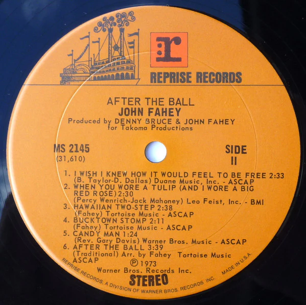John Fahey & His Orchestra - After The Ball (LP, Album) (Very Good Plus (VG+)) - Image 4