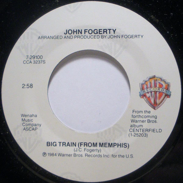 John Fogerty - The Old Man Down The Road (7", Single, Spe) (Very Good Plus (VG+)) - Image 4