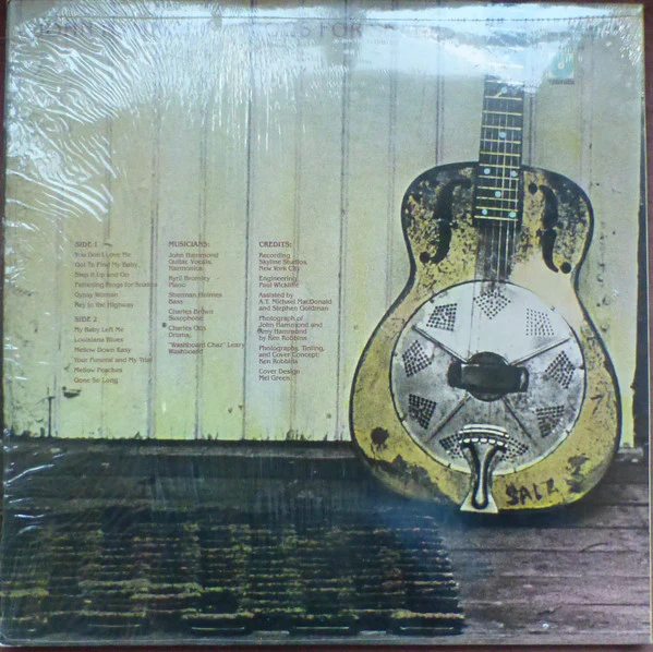 John Paul Hammond - Frogs For Snakes (LP, Album) (Very Good Plus (VG+)) - Image 2