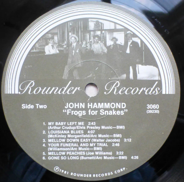 John Paul Hammond - Frogs For Snakes (LP, Album) (Very Good Plus (VG+)) - Image 4