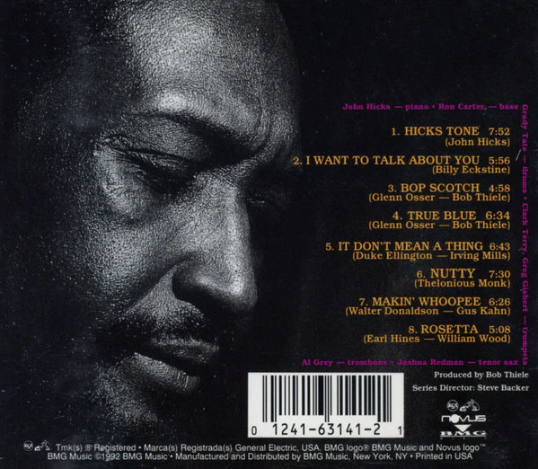John Hicks - Friends Old And New (CD, Album) (Very Good Plus (VG+)) - Image 2