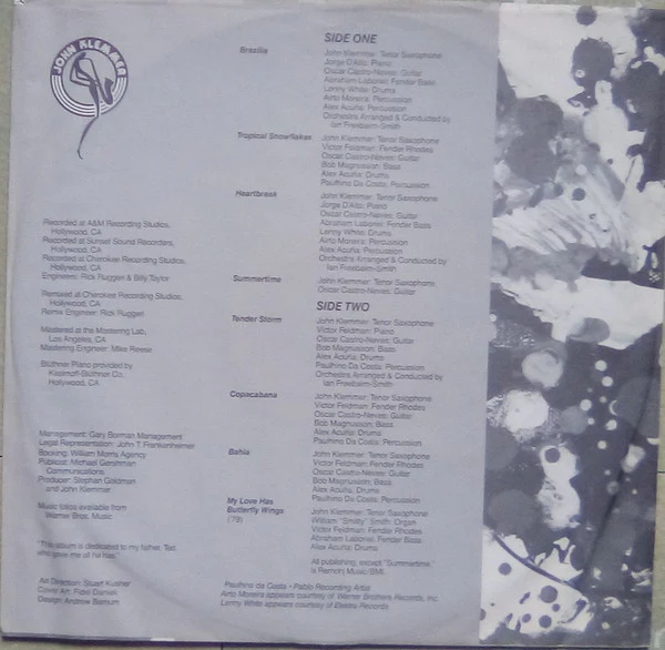 John Klemmer - Brazilia (LP, Album) (Very Good Plus (VG+)) - Image 5