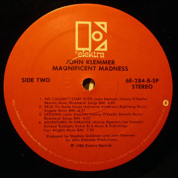 John Klemmer - Magnificent Madness (LP, Album, Spe) (Very Good Plus (VG+)) - Image 4