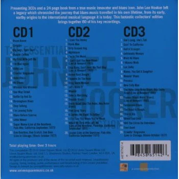 John Lee Hooker - The Essential John Lee Hooker Collection (3xCD, Comp + Box) (Very Good Plus (VG+)) - Image 2