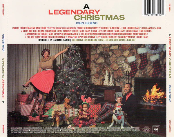 John Legend - A Legendary Christmas (CD, Album) (Very Good Plus (VG+)) - Image 2