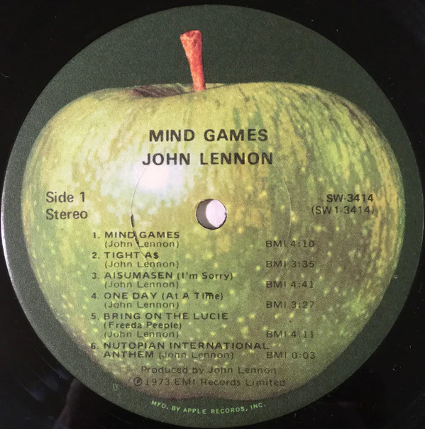 John Lennon - Mind Games (LP, Album, Jac) (Near Mint (NM or M-)) - Image 3