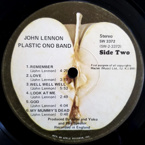 John Lennon / The Plastic Ono Band - John Lennon / Plastic Ono Band (LP, Album, Scr) (Near Mint (NM or M-)) - Image 4