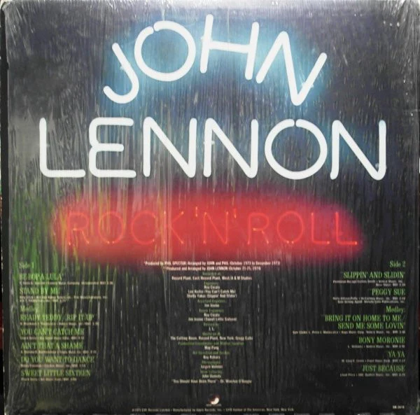 John Lennon - Rock 'N' Roll (LP, Album, Win) (Near Mint (NM or M-)) - Image 2
