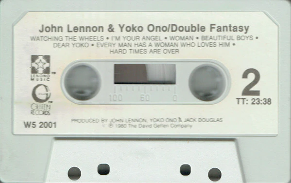 John Lennon & Yoko Ono - Double Fantasy (Cass, Album) (Very Good Plus (VG+)) - Image 5