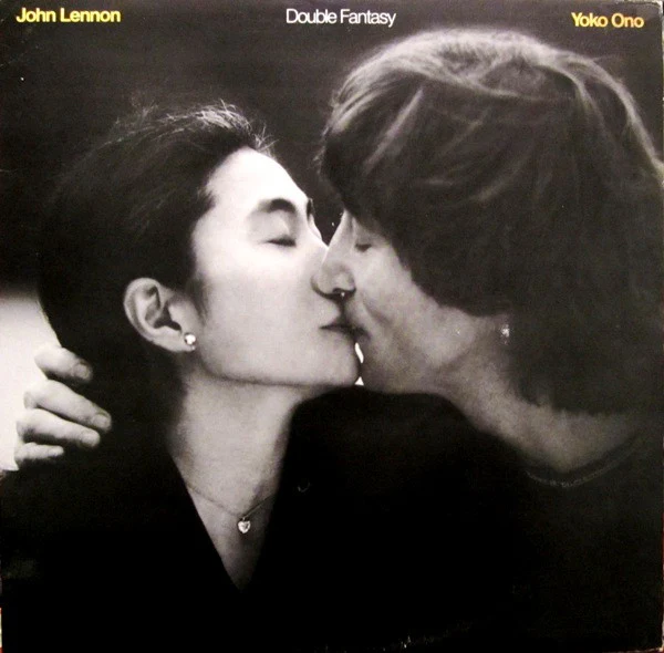 John Lennon & Yoko Ono - Double Fantasy (LP, Album, Cor) (Very Good Plus (VG+))