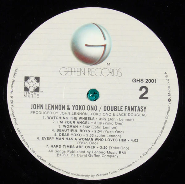 John Lennon & Yoko Ono - Double Fantasy (LP, Album, Cor) (Very Good Plus (VG+)) - Image 4