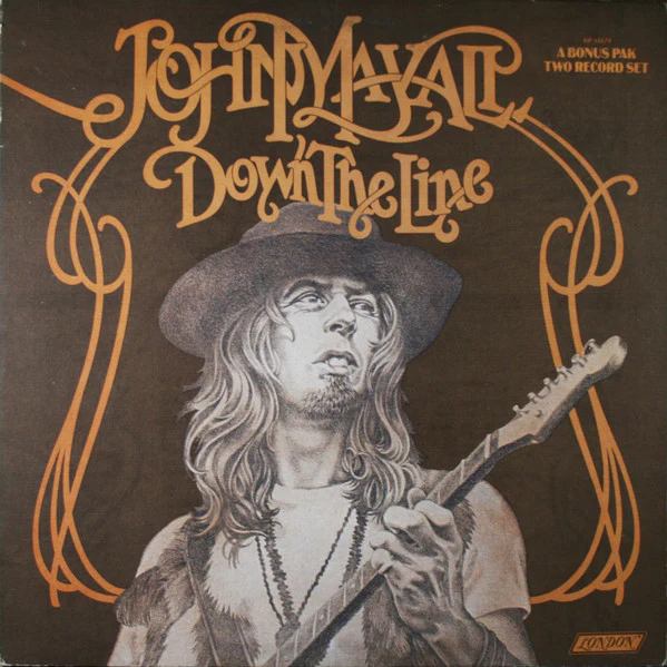 John Mayall - Down The Line (LP, Comp + LP, Album + Album, Comp, BW ) (Very Good Plus (VG+))