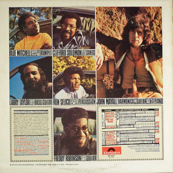John Mayall - Jazz Blues Fusion (LP, Album, Scr) (Very Good Plus (VG+)) - Image 2