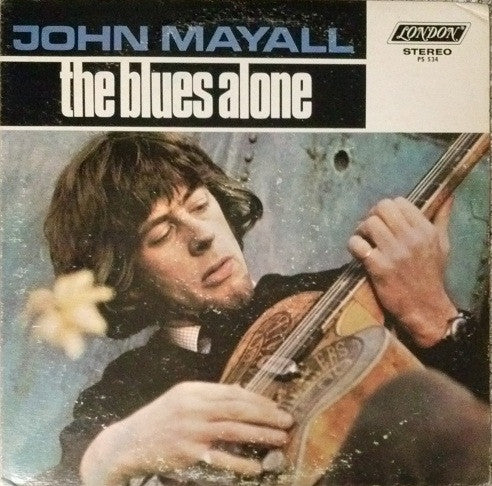 John Mayall - The Blues Alone (LP, Album) (Very Good Plus (VG+))
