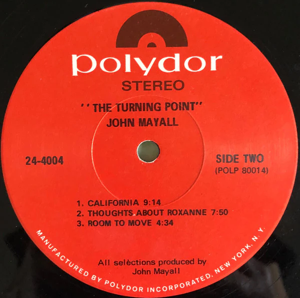 John Mayall - The Turning Point (LP, Album, Scr) (Very Good Plus (VG+)) - Image 4