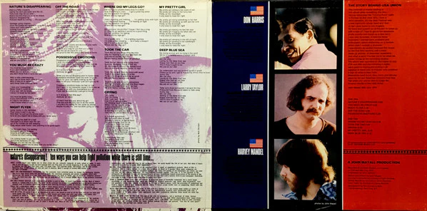John Mayall - U.S.A. Union (LP, Album, Club, Gat) (Very Good Plus (VG+)) - Image 2