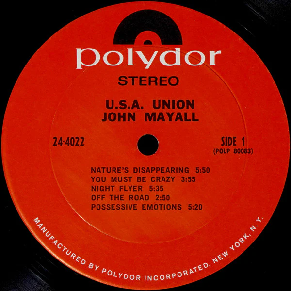 John Mayall - USA Union (LP, Album, Tex) (Very Good Plus (VG+)) - Image 5