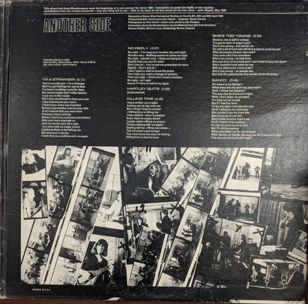 John Mayall & The Bluesbreakers - Bare Wires (LP, Album, Pit) (Very Good Plus (VG+)) - Image 3
