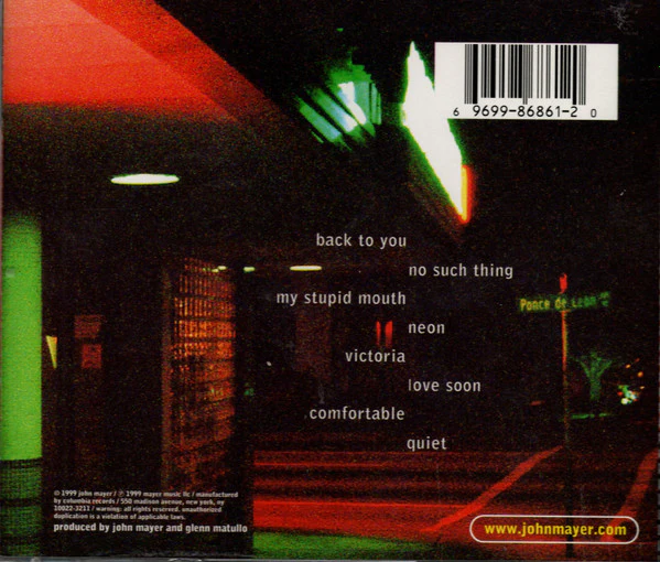 John Mayer - Inside Wants Out (CD, EP, RE) (Near Mint (NM or M-)) - Image 2