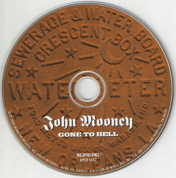 John Mooney - Gone To Hell (CD, Album) (Near Mint (NM or M-)) - Image 3