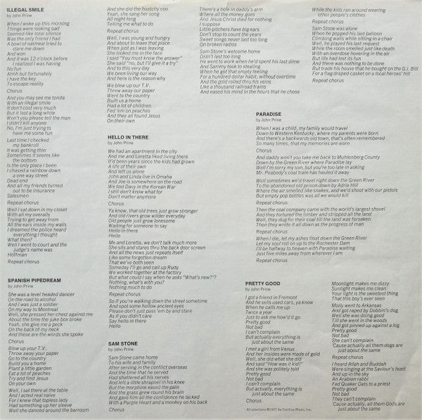 John Prine - John Prine (LP, Album, PR ) (Very Good (VG)) - Image 5