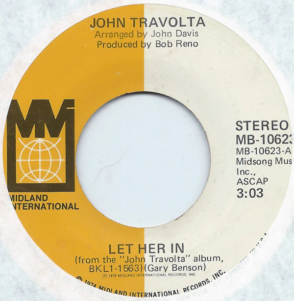 John Travolta - Let Her In (7", Single, Ind) (Very Good (VG)) - Image 3