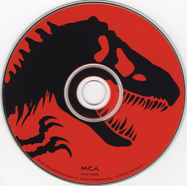 John Williams - Jurassic Park (Original Motion Picture Soundtrack) (CD, Album) (Very Good Plus (VG+)) - Image 3