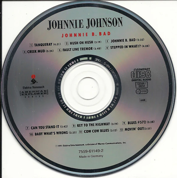 Johnnie Johnson - Johnnie B. Bad (CD, Album) (Near Mint (NM or M-)) - Image 3