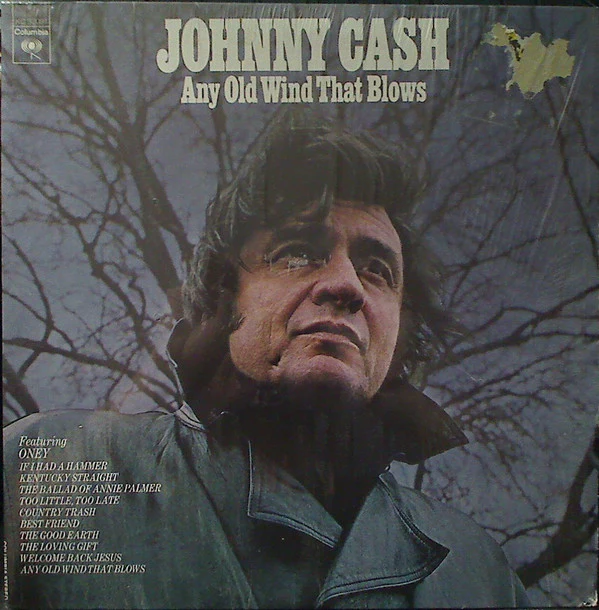 Johnny Cash - Any Old Wind That Blows (LP, Album, Ter) (Very Good Plus (VG+))