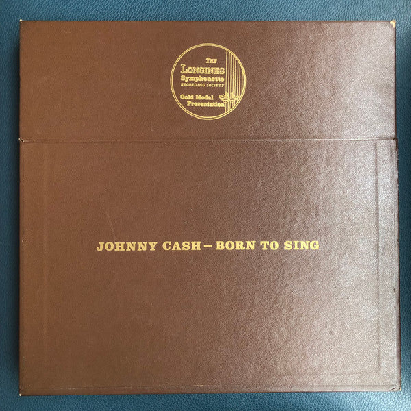 Johnny Cash Featuring Jeannie C. Riley - Born To Sing (5xLP, Comp + Box) (Fair (F)) - Image 3