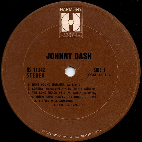 Johnny Cash - Johnny Cash (LP, Comp) (Good Plus (G+)) - Image 3
