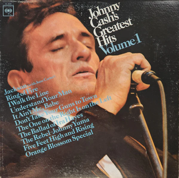 Johnny Cash - Johnny Cash's Greatest Hits (Volume 1) (LP, Comp, Mono) (Very Good (VG))