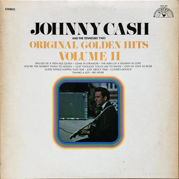 Johnny Cash & The Tennessee Two - Original Golden Hits Volume II (LP, Comp) (Good (G))