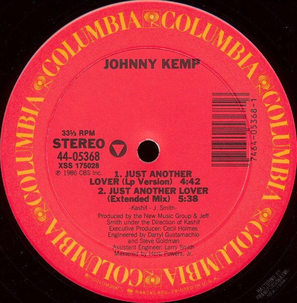 Johnny Kemp - Just Another Lover (12") (Very Good (VG)) - Image 3